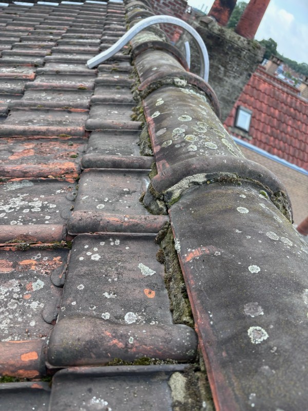 Rénovation complète et cimentage des faîtières de toiture pour une étanchéité durable à Lille